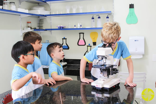 O Microscpio - Colgio Le Perini. Educao Infantil e Ensino Fundamental. Indaiatuba, SP