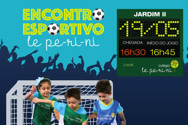19/05 - Encontro Esportivo 2023 - Jardim II - Col�gio Le Perini. Educa��o Infantil e Ensino Fundamental. Indaiatuba, SP