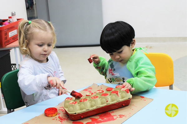 A Fbrica de Brinquedos do Integral do Maternal B e C - Colgio Le Perini. Educao Infantil e Ensino Fundamental. Indaiatuba, SP