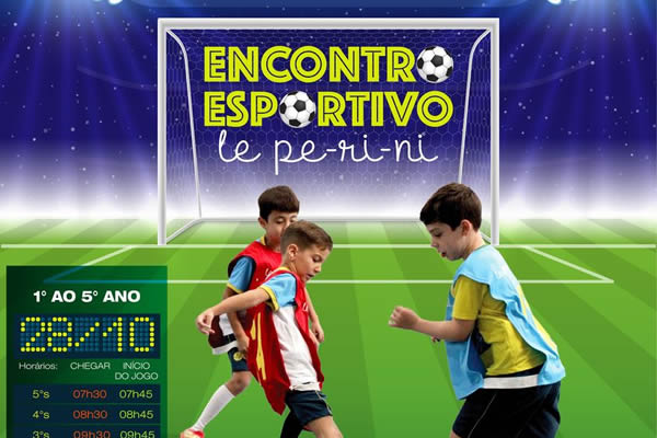 Encontro Esportivo - 1� ao 5� ano - Col�gio Le Perini. Educa��o Infantil e Ensino Fundamental. Indaiatuba, SP