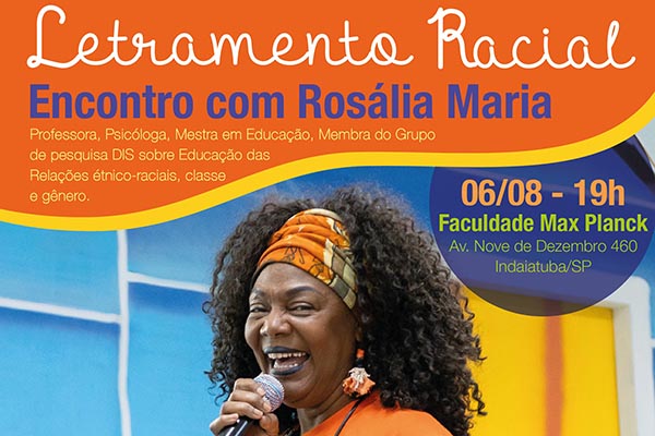 Palestra Letramento Racial - Colgio Le Perini. Educao Infantil e Ensino Fundamental. Indaiatuba, SP