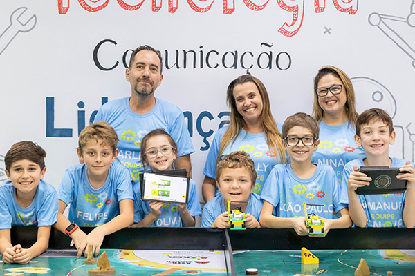 Estamos prontos para o Super Festival de Robtica! - Colgio Le Perini. Educao Infantil e Ensino Fundamental. Indaiatuba, SP