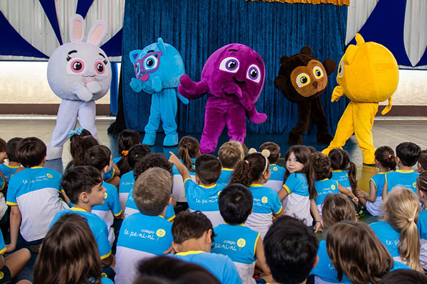 Visita especial para os alunos! - Colgio Le Perini. Educao Infantil e Ensino Fundamental. Indaiatuba, SP