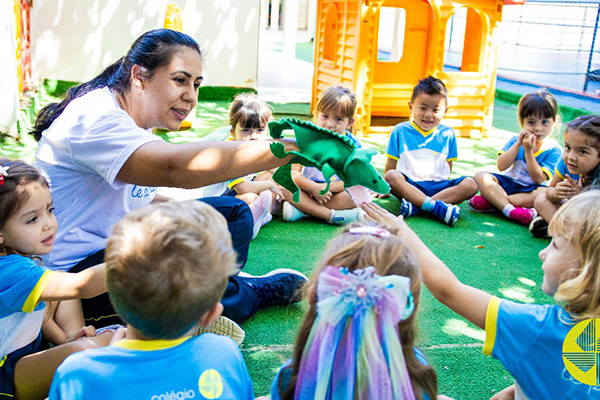 Volta s aulas com muita energia - Colgio Le Perini. Educao Infantil e Ensino Fundamental. Indaiatuba, SP