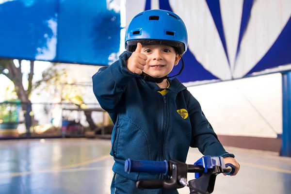 Desafio em Rodas - Colgio Le Perini. Educao Infantil e Ensino Fundamental. Indaiatuba, SP