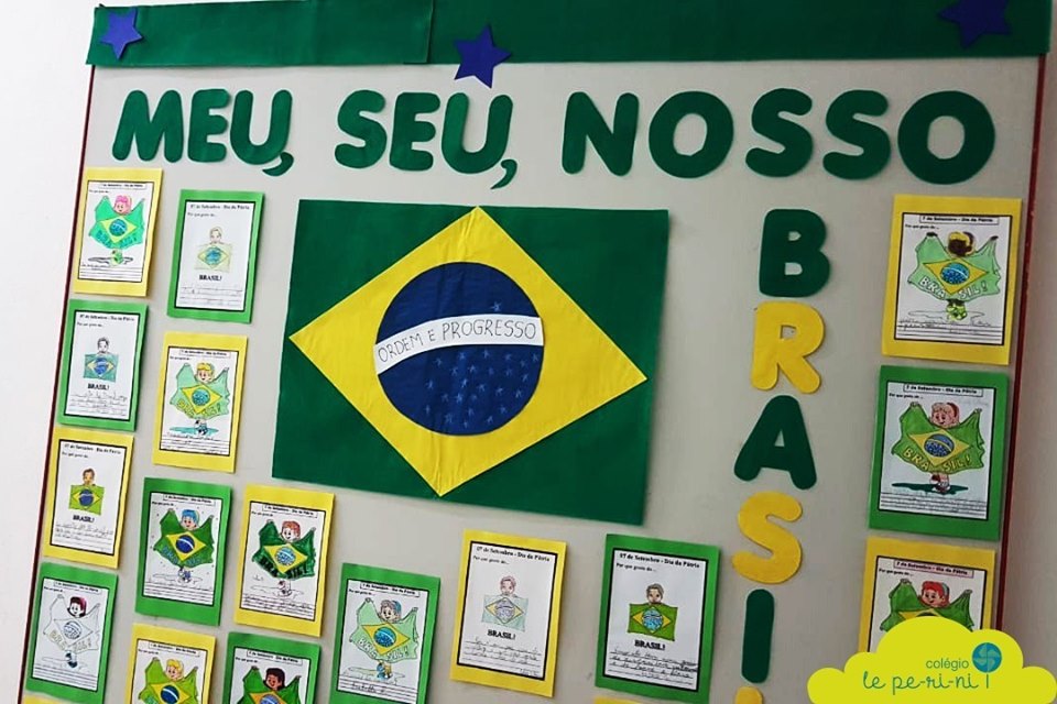 7 de Setembro - Dia da Independncia do Brasil - Colgio Le Perini. Educao Infantil e Ensino Fundamental. Indaiatuba, SP