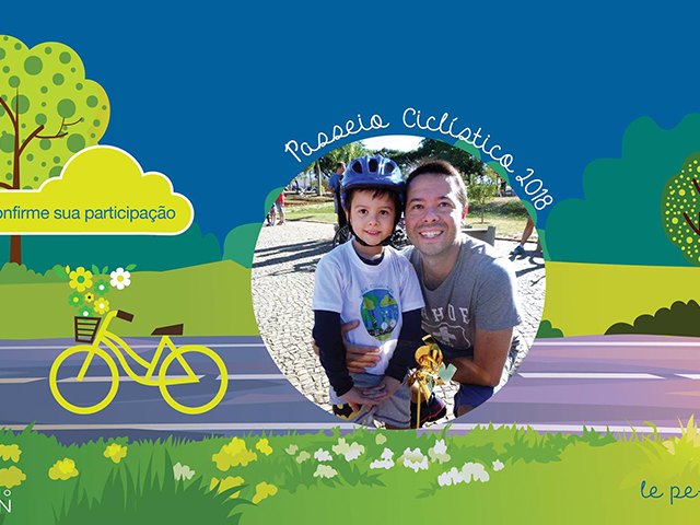 Passeio Cicl�stico 2018 - Col�gio Le Perini. Educa��o Infantil e Ensino Fundamental. Indaiatuba, SP