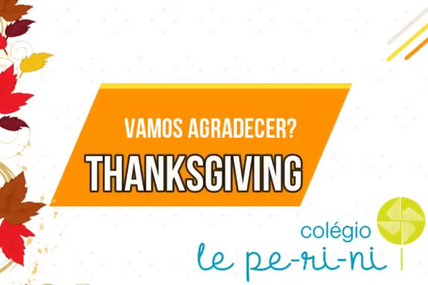 Thanksgiving - Col�gio Le Perini. Educa��o Infantil e Ensino Fundamental. Indaiatuba, SP
